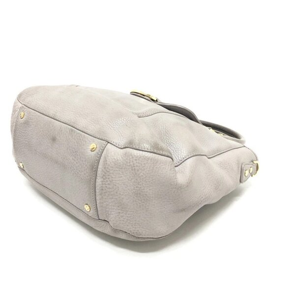 Tory Burch logo Tote bag Leather gray/GoldHardware - Picture 6 of 15